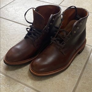 Allen Edmonds Higgins mill leather boots sz 8